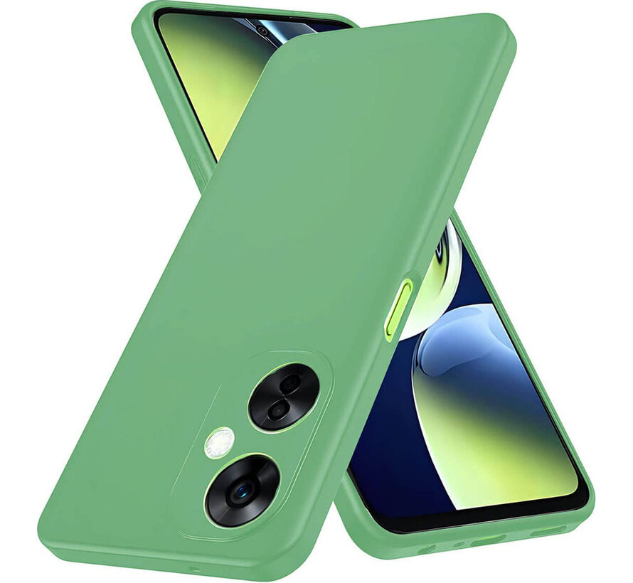 OnePlus Nord CE 3 Lite Hoesje Liquid Silicone Lime Groen