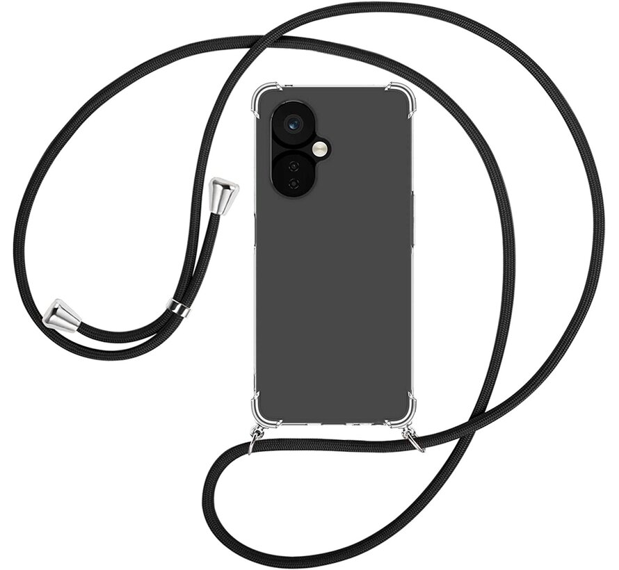 OnePlus Nord CE 3 Lite Hülle mit schwarzem Kabel