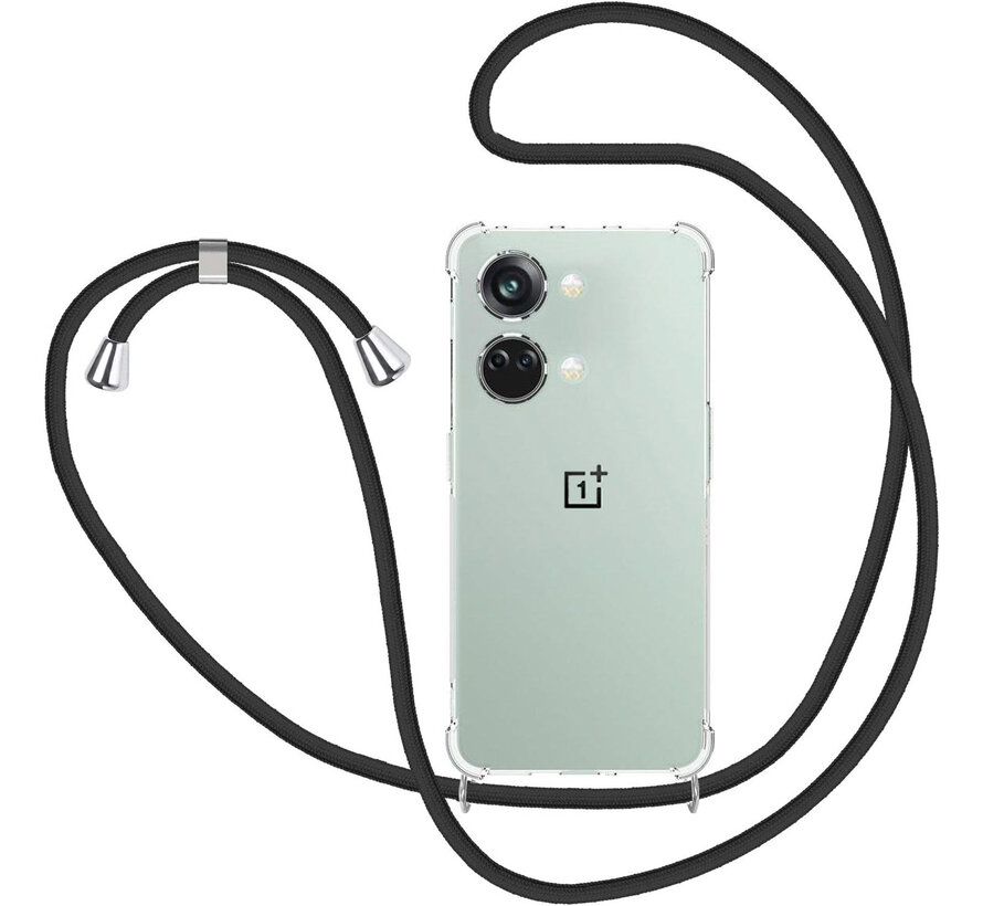 OnePlus Nord 3 Hülle mit schwarzem Kabel