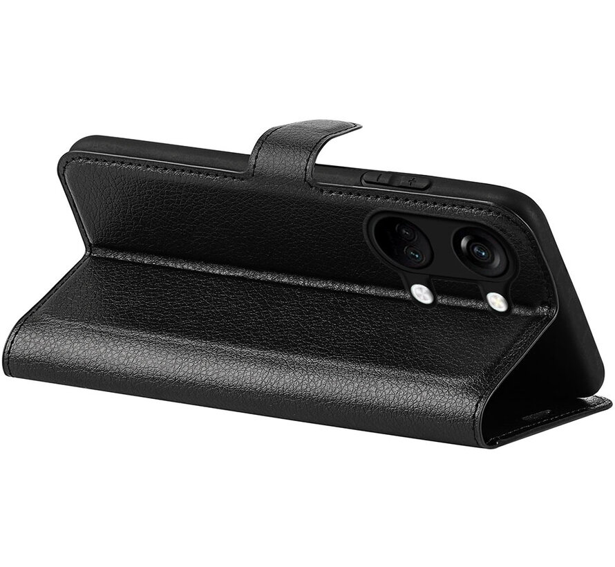 OnePlus Nord 3 Wallet Flip Case Black
