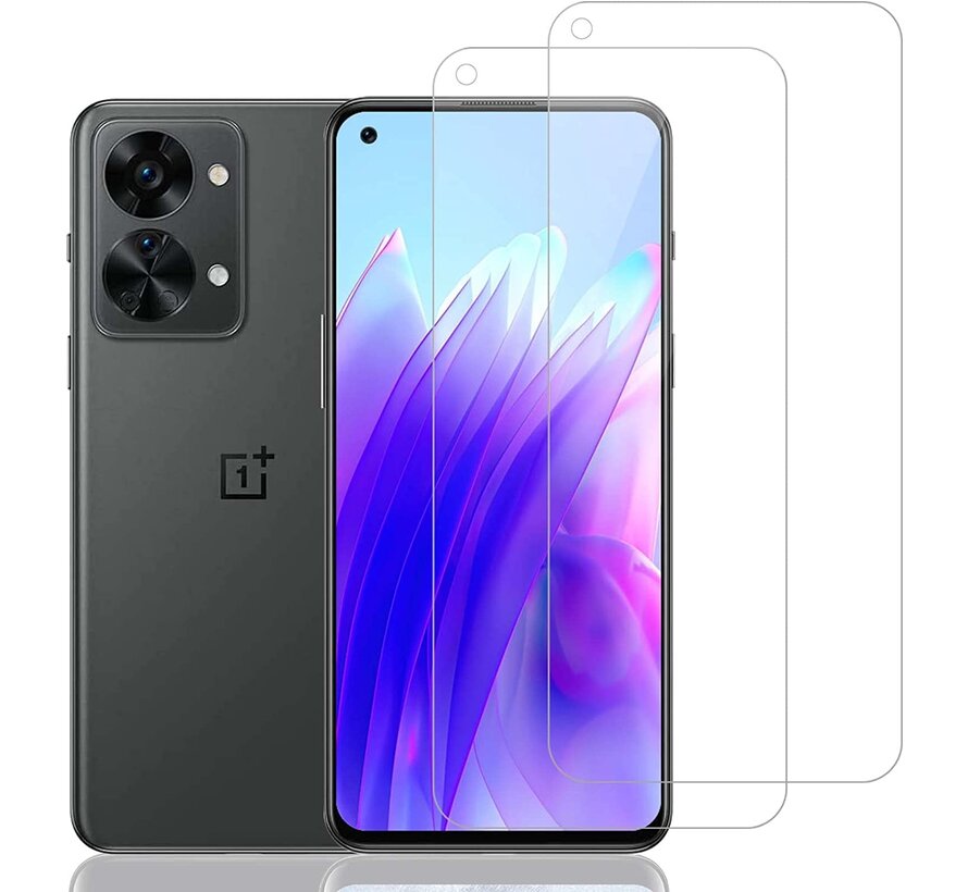 OnePlus Nord 2T Glas Displayschutz 9H+ 2.5d (2 Stk.)