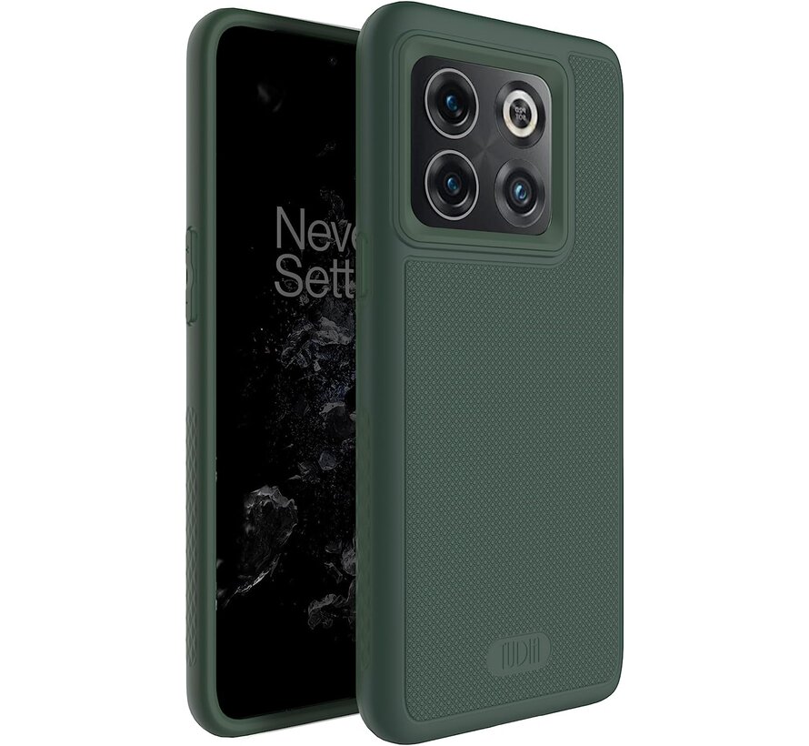 OnePlus 10T Case MergeGrip DualShield Dark Green