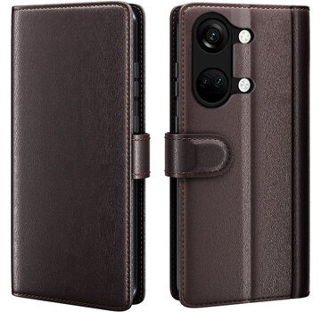 ProGuard OnePlus Nord 3 Wallet Case Genuine Leather Brown