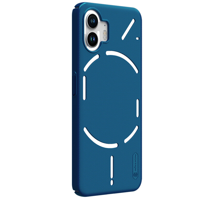 Nothing Phone (2) Hülle Super Frosted Shield Blau