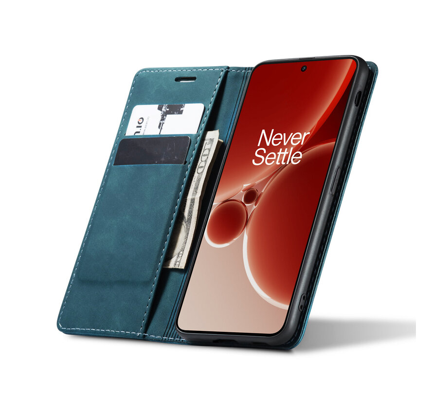 OnePlus Nord 3 Wallet Case Vintage Leather Blue