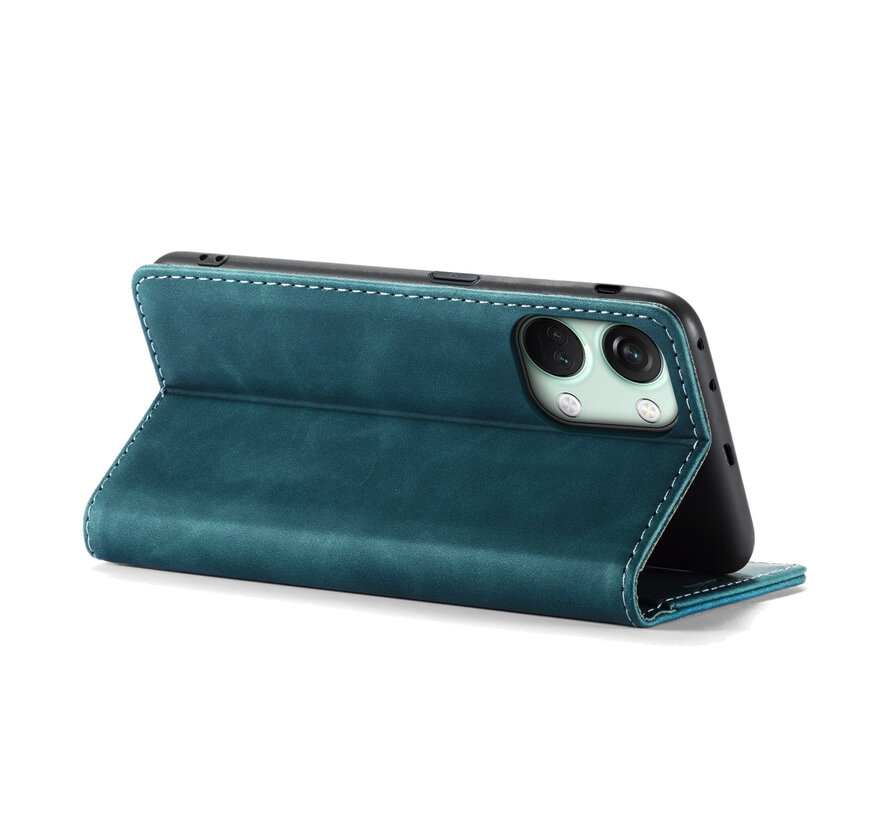 OnePlus Nord 3 Wallet Case Vintage Leather Blue