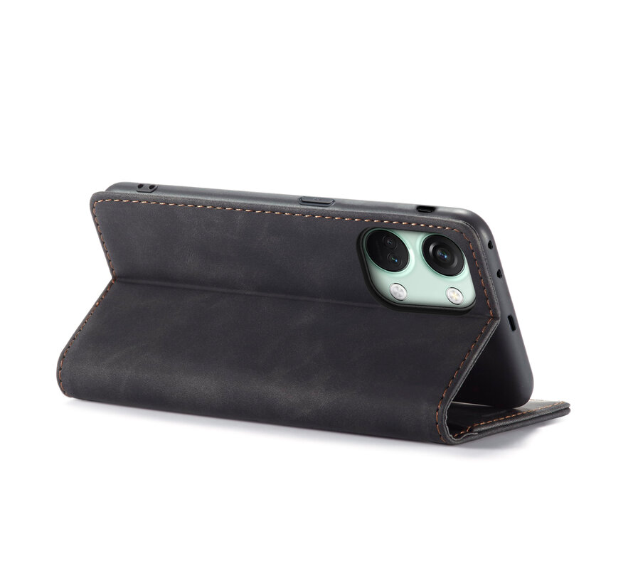 OnePlus Nord 3 Wallet Case Vintage Leather Black