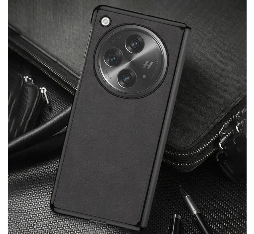 OnePlus Open case leather Black