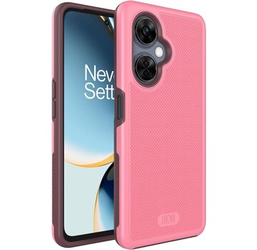 Tudia OnePlus Nord CE 3 Lite Hülle MergeGrip DualShield Pink