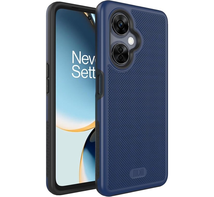 OnePlus Nord CE 3 Lite Hoesje MergeGrip DualShield Blauw
