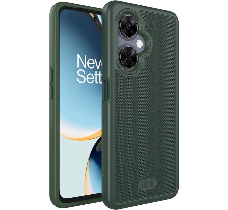 OnePlus Nord CE 3 Lite Case MergeGrip DualShield Green