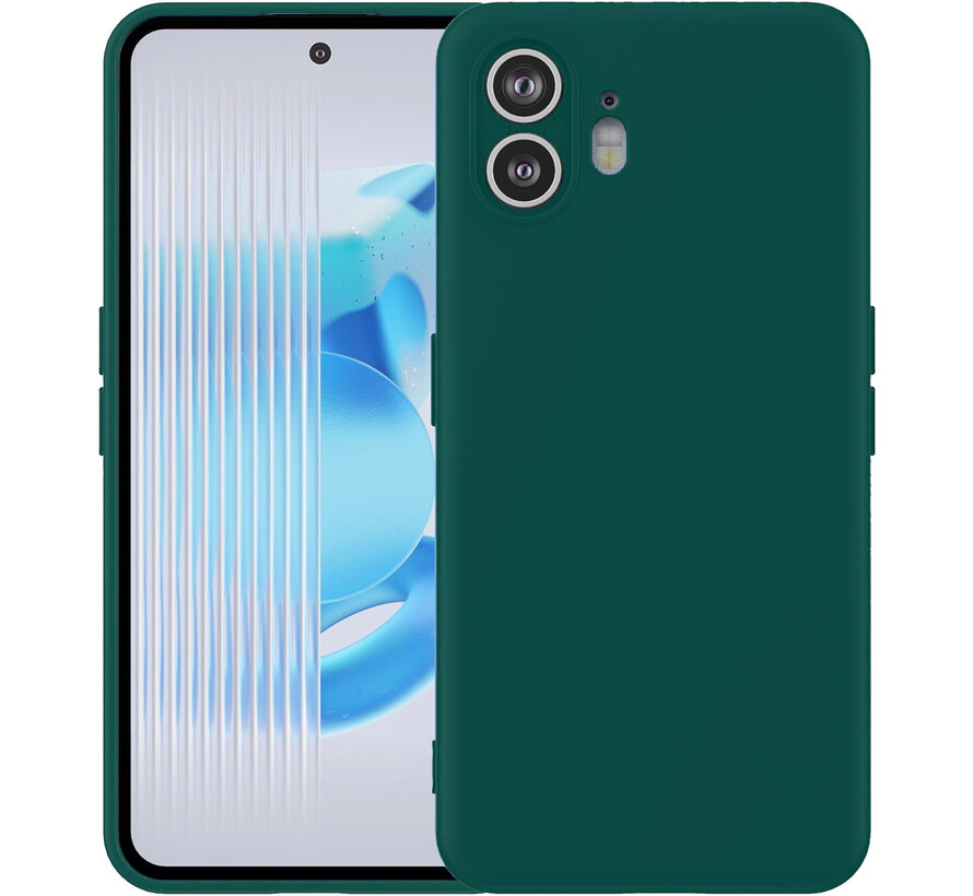 Nothing Phone (2) Case Liquid Silicone Green