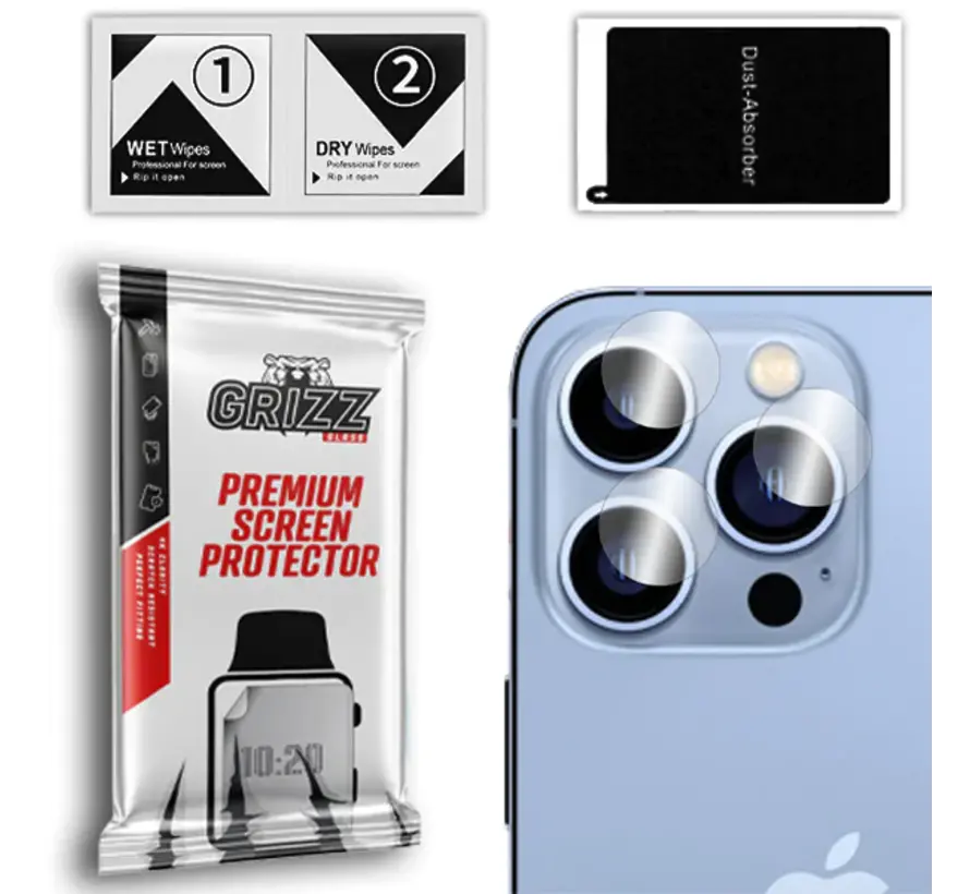 OnePlus 12 Camera Protector set Hybridglass