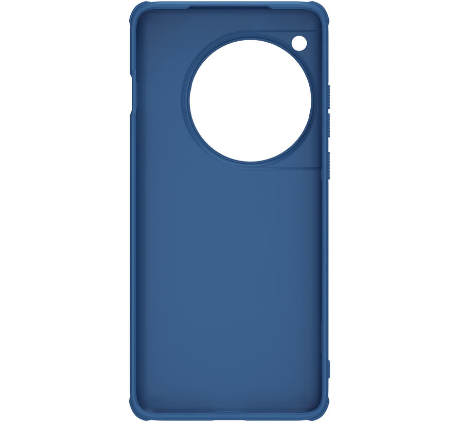 OnePlus 12 Hoesje Super Frosted Shield Pro Blauw