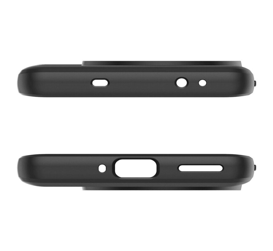 OnePlus 12 Ultra Hybrid hoesje Mat Zwart