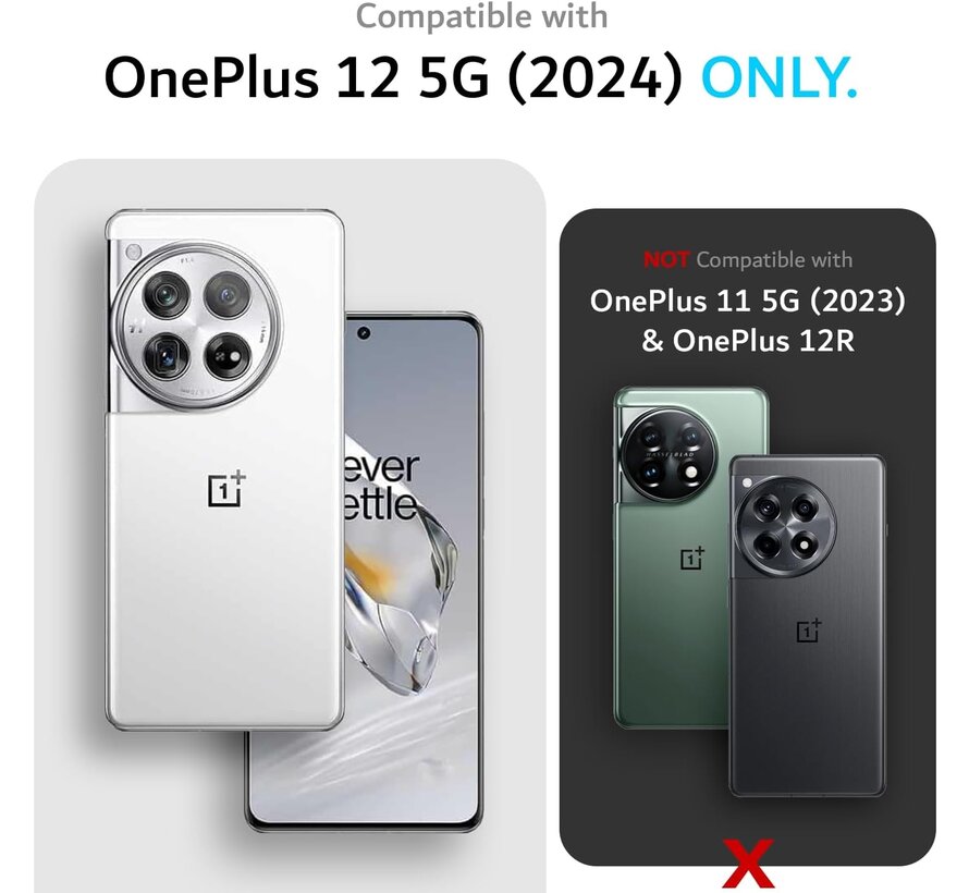 OnePlus 12 Hülle MergeGrip Dunkelgrün