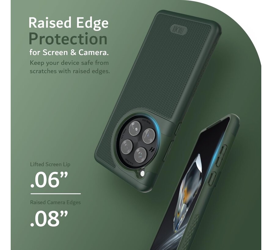 OnePlus 12 Case MergeGrip Dark Green