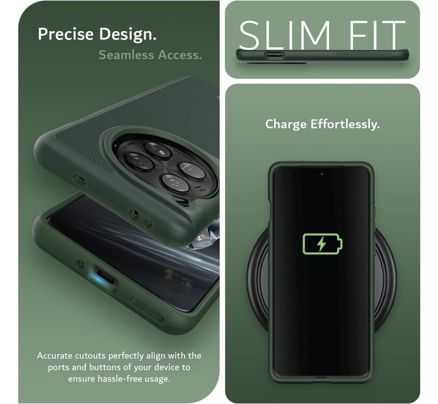 OnePlus 12 Case MergeGrip Dark Green