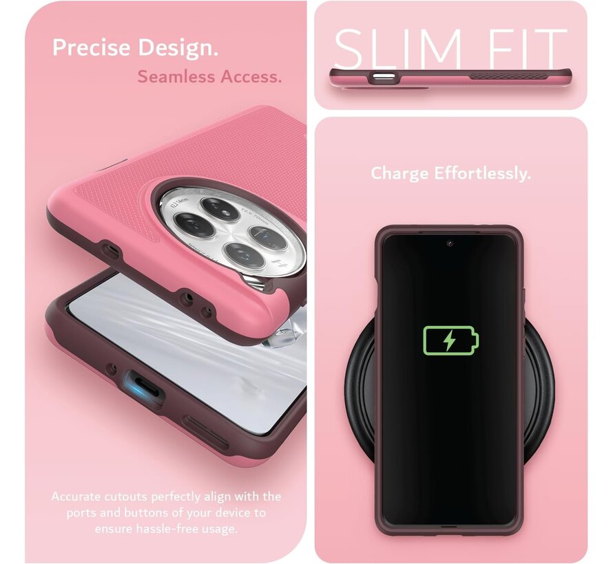 OnePlus 12 Case MergeGrip Pink