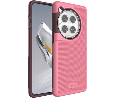 Tudia OnePlus 12 Case MergeGrip Pink