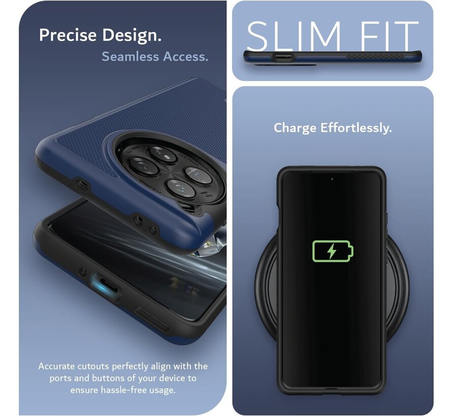 OnePlus 12 Case MergeGrip [MagSafe] Indigo Blue