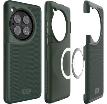 Tudia OnePlus 12 Case MergeGrip [MagSafe] Dark Green