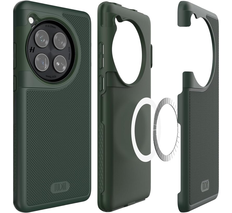 OnePlus 12 Case MergeGrip [MagSafe] Dark Green
