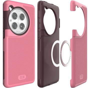 Tudia OnePlus 12 Case MergeGrip [MagSafe] Pink