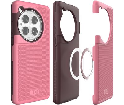 Tudia OnePlus 12 Case MergeGrip [MagSafe] Pink