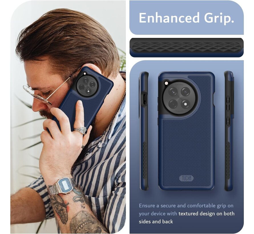 OnePlus 12R Case MergeGrip Indigo Blue