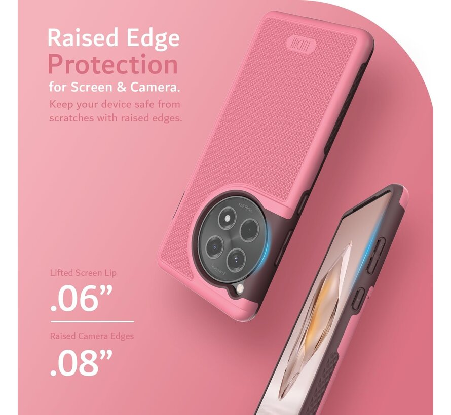 OnePlus 12R Case MergeGrip Pink