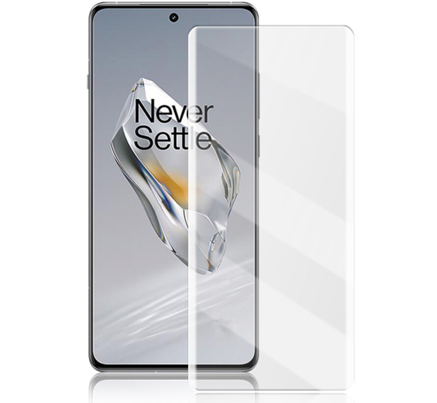 OnePlus 12 9H UV-Glas-Displayschutzfolie mit vollständiger Abdeckung
