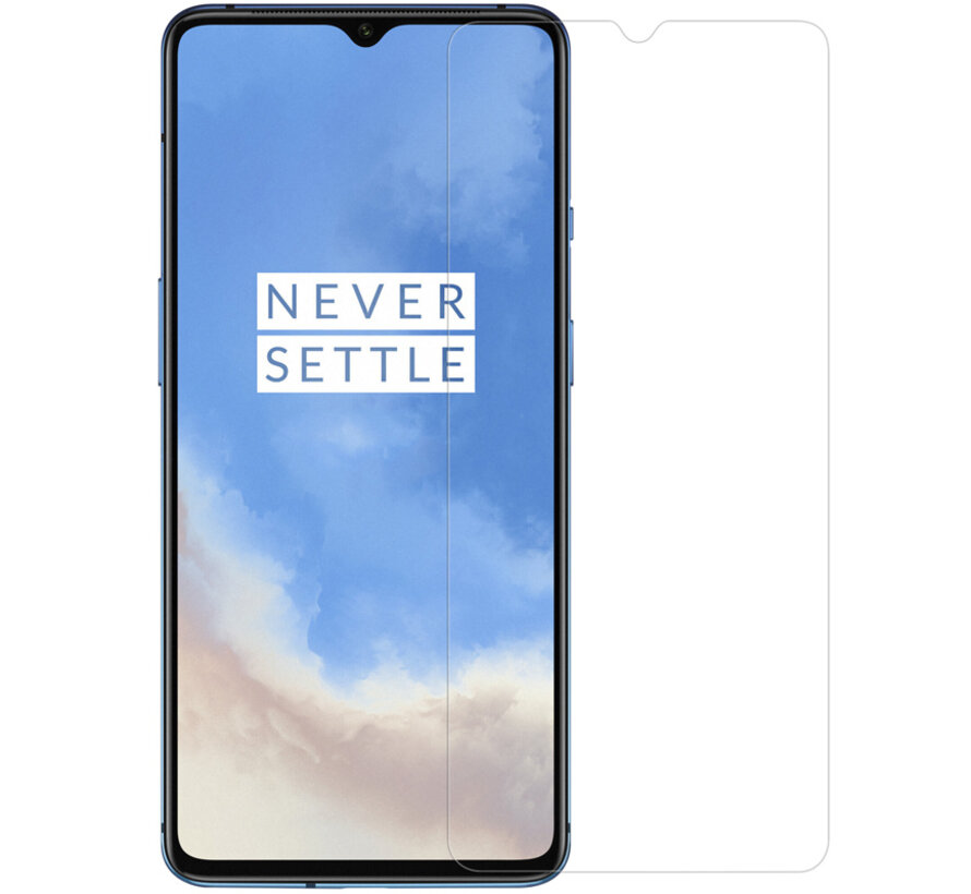 OnePlus 7T Displayschutzfolie 2.5D aus gehärtetem Glas