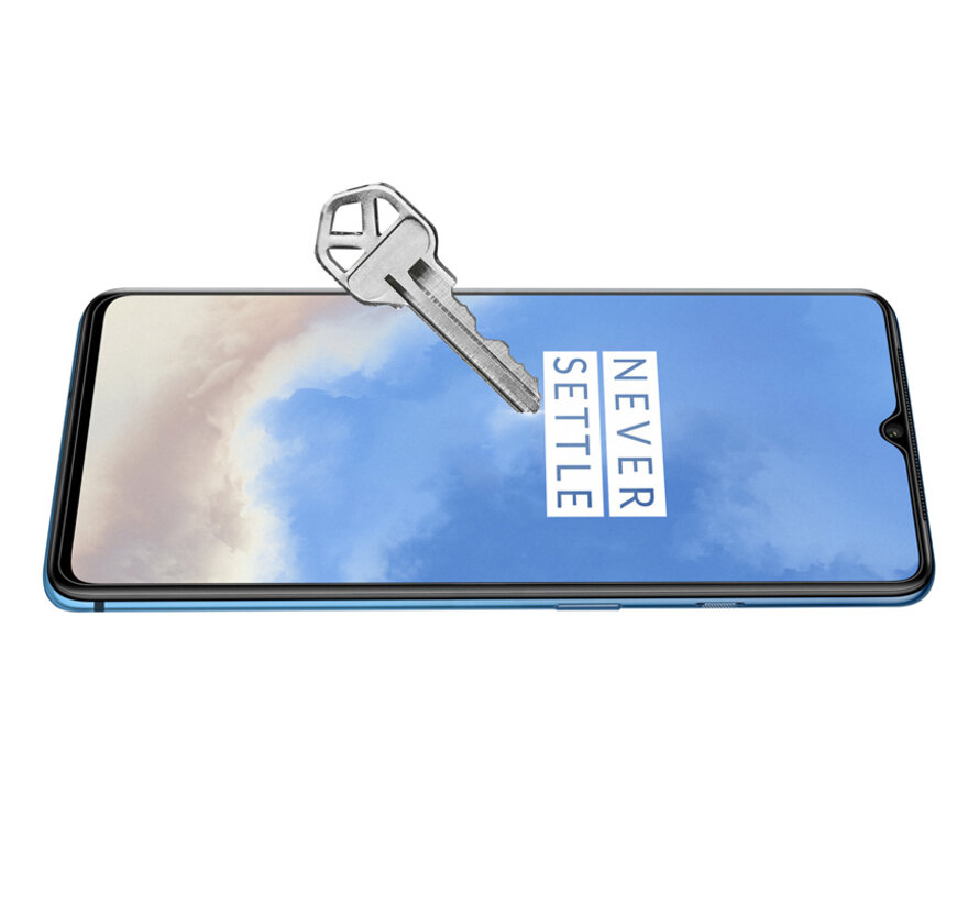 OnePlus 7T Displayschutzfolie 2.5D aus gehärtetem Glas