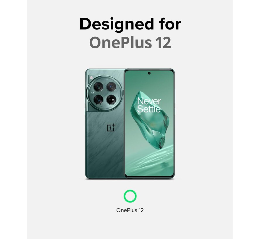 OnePlus 12 Hoesje Fusion-X Zwart