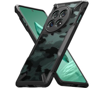 Ringke OnePlus 12 Case Fusion-X Black Camouflage