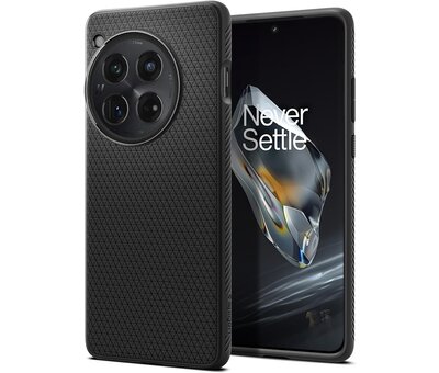 Spigen OnePlus 12 Hülle Liquid Air Schwarz