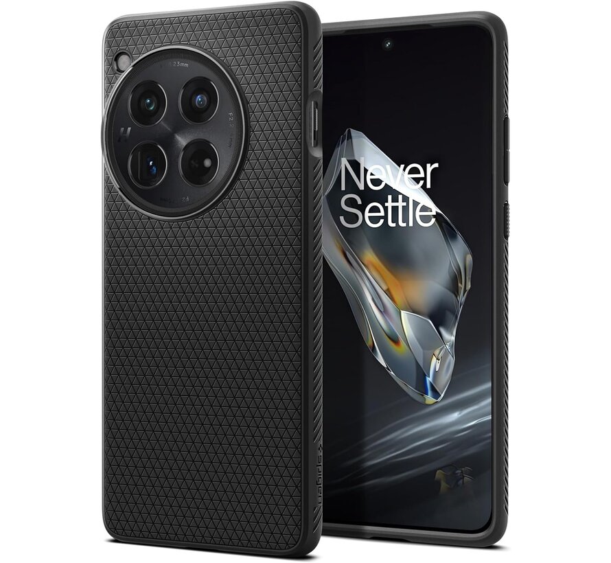 OnePlus 12 Hülle Liquid Air Schwarz