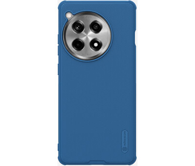 Nillkin OnePlus 12R Hoesje Super Frosted Shield Pro Blauw