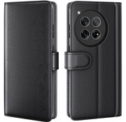 ProGuard OnePlus 12R Wallet Case Genuine Leather Black