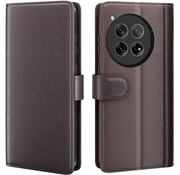 ProGuard OnePlus 12R Wallet Case Echtleder Braun