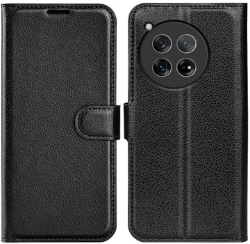 ProGuard OnePlus 12R Wallet Flip Case Schwarz