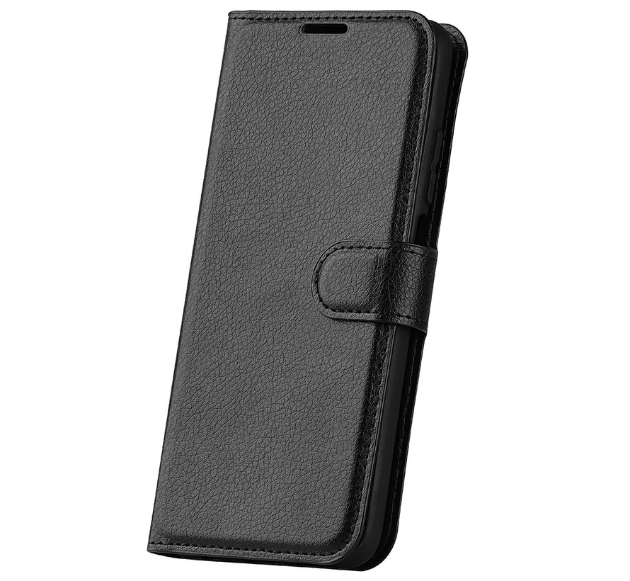 OnePlus 12R Wallet Flip Case Zwart
