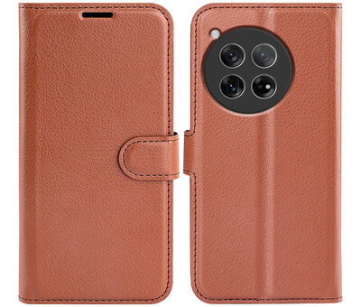 ProGuard OnePlus 12R Wallet Flip Case Brown
