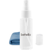 BeHello Bildschirmreiniger Reinigungsset Spray und Tuch 35 ml