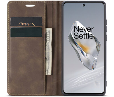 ProGuard OnePlus 12 Wallet Case Vintage Leather Brown