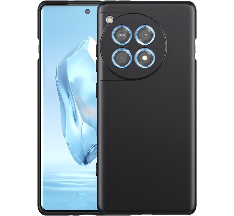 OnePlus 12R Case Liquid Silicone Black