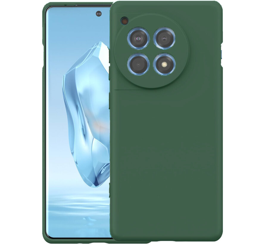 OnePlus 12R Case Liquid Silicone Green