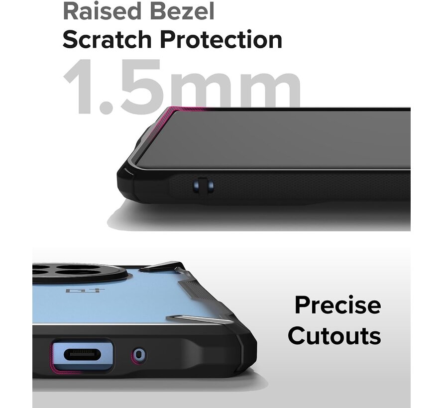 OnePlus 12R Case Fusion-X Black