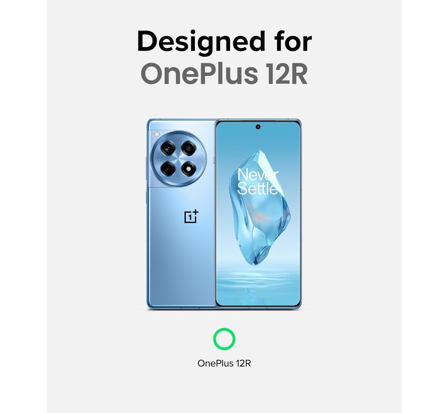 OnePlus 12R Hoesje Fusion-X Zwart